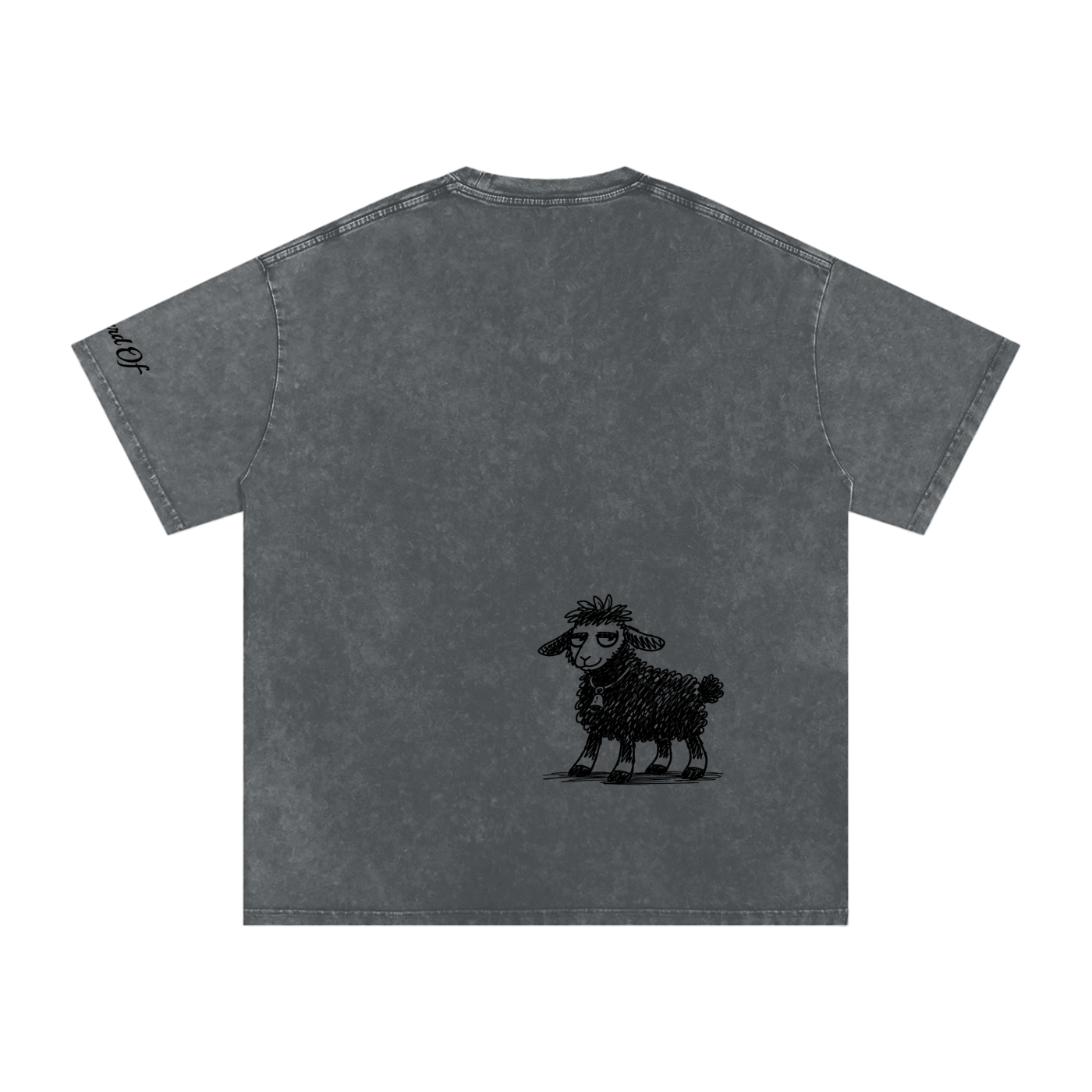 Black Sheep Toney Tee – Ash Gray Wash