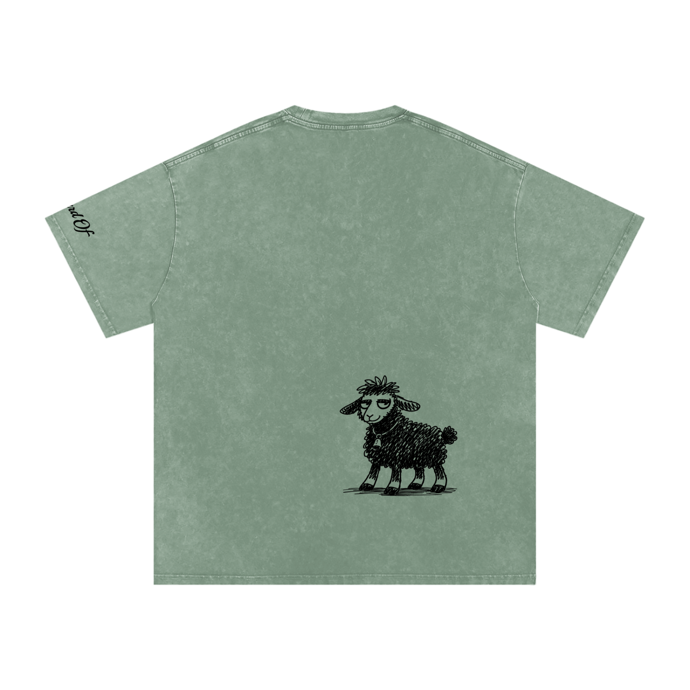Black Sheep Toney Tee – Ash Gray Wash