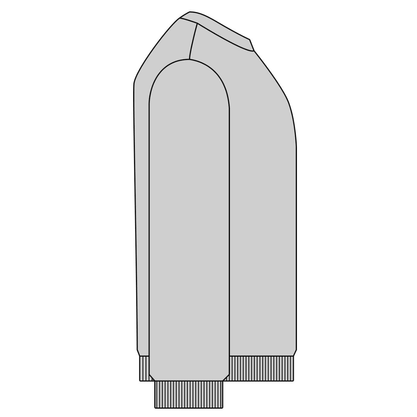 'Accountability Bear' Snow Washed Oversized Sweatshirt