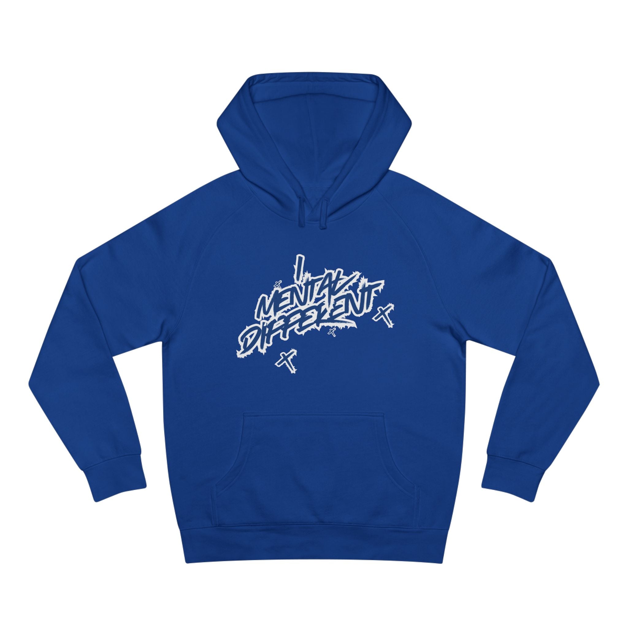 Mental Clarity Hoodie — 'Mentally Different' Graphic Pullover